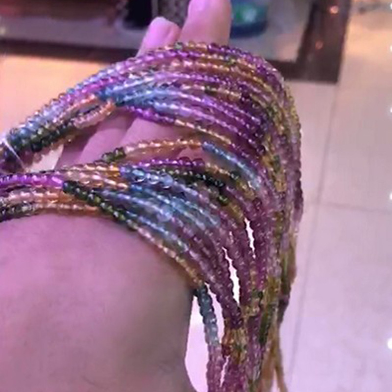 Colorful gemstone multi-circle bracelet — foto 3