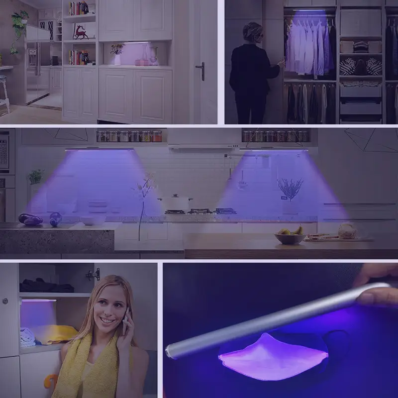 Handheld UV disinfection and sterilization stick