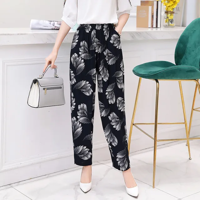 Bloomers plus size mother pants cotton linen pants 16Color Xl - Shop at LoveMi