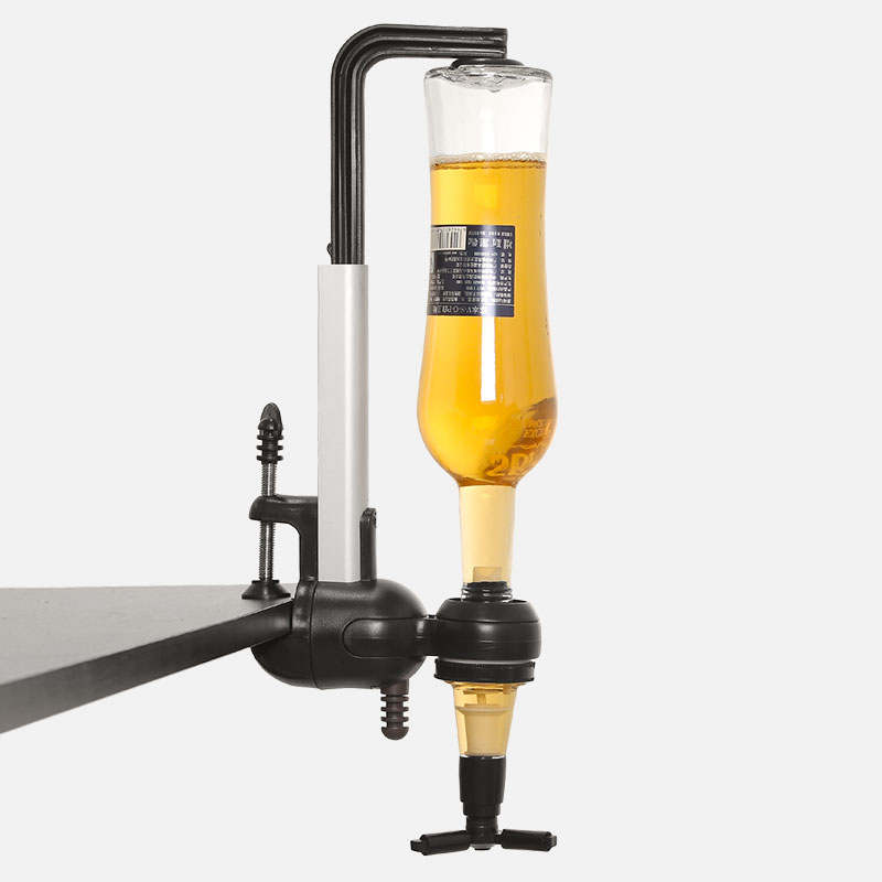 Creative inverted wine rack