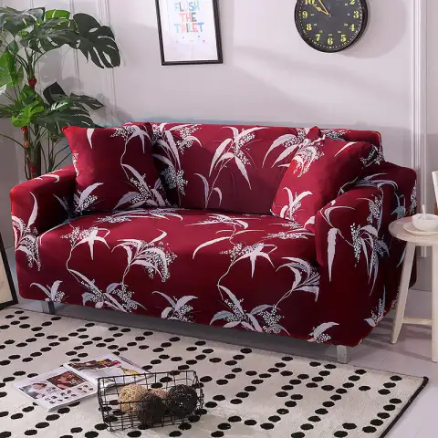 Printed Sofa Cushion Cover