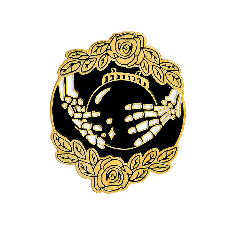 Personalized alloy brooch - 4Style