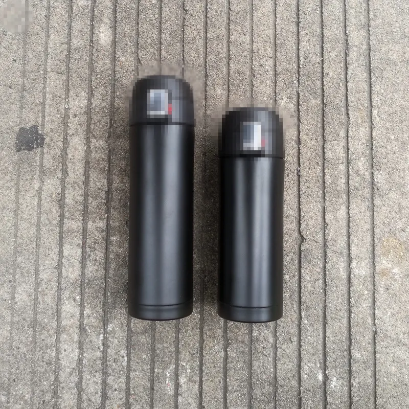 Double bullet-head thermos - Black