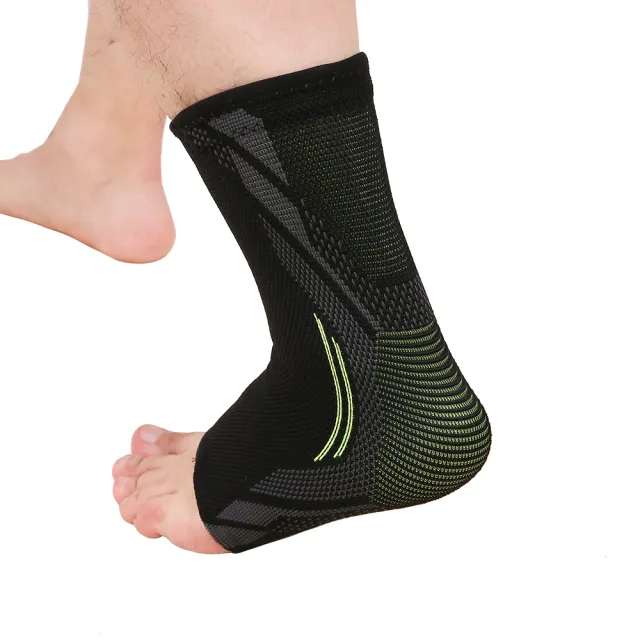 Knitted stretch ankle support Black - Shop at LoveMi