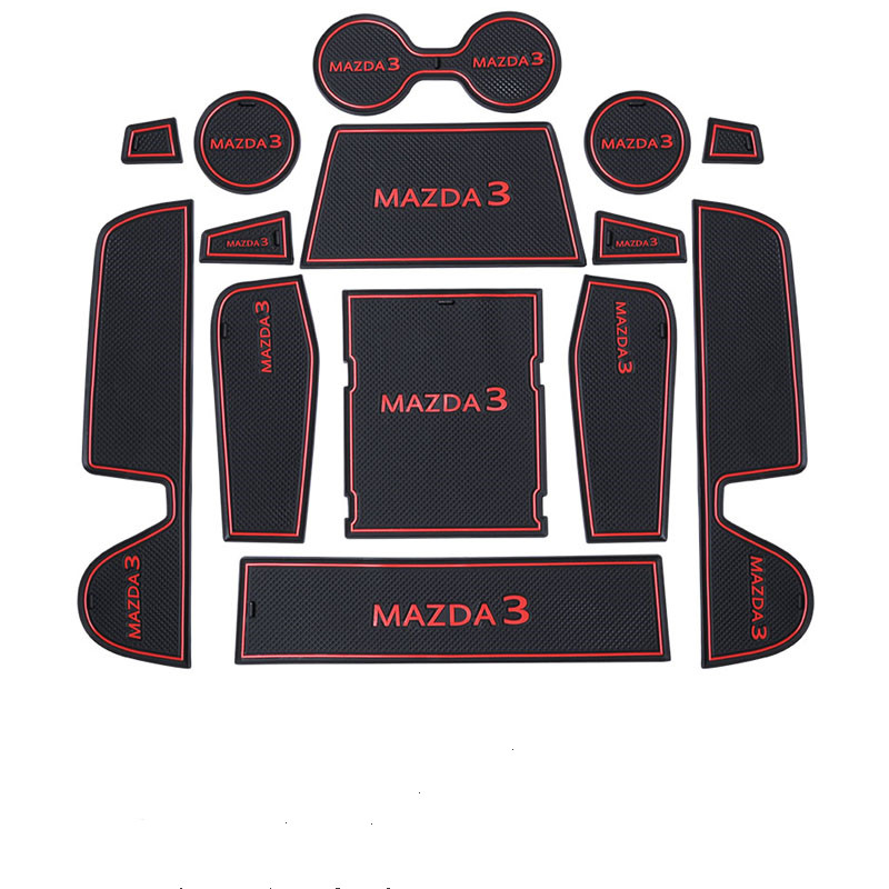 Door slot mat storage box non-slip mat