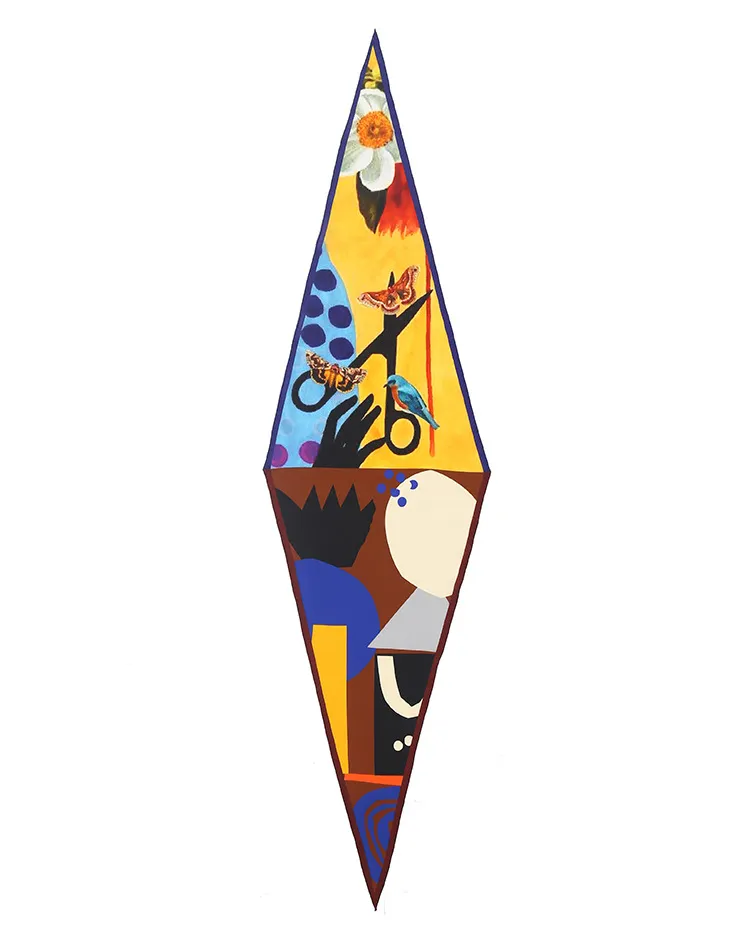 High-density silk scarf