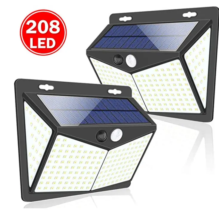 208 Garden Road solar wall lamp