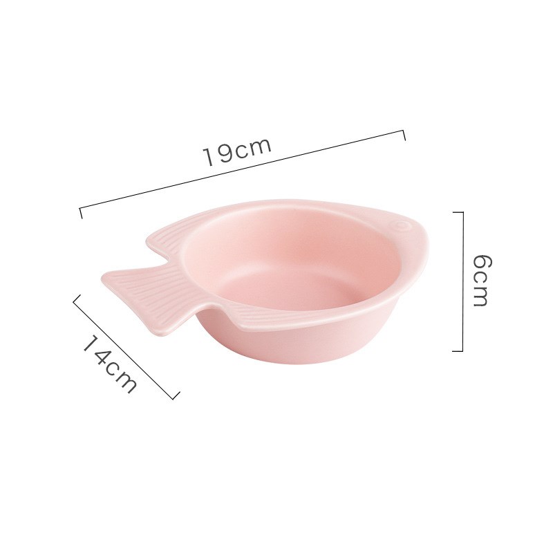 Ceramic cat bowl Pink - Shop at LoveMi