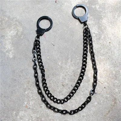 Handcuffs thick trouser chain