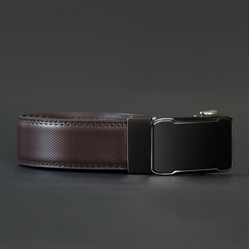 Title 3, COWATHER Leather Belt for Men. Genuine Leather,...