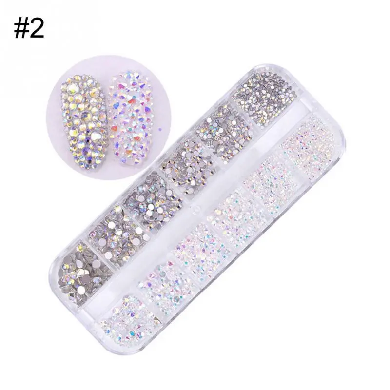 Nail Art Symphony AB Rhinestone Decoration - 2Style