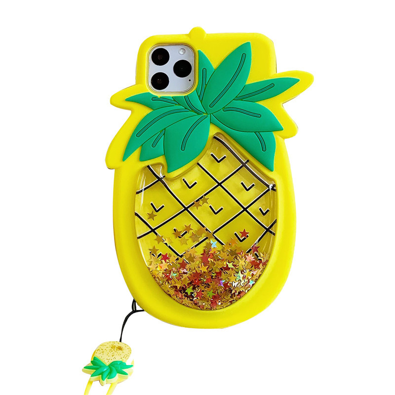 Decompression quicksand pineapple phone case - Image 3