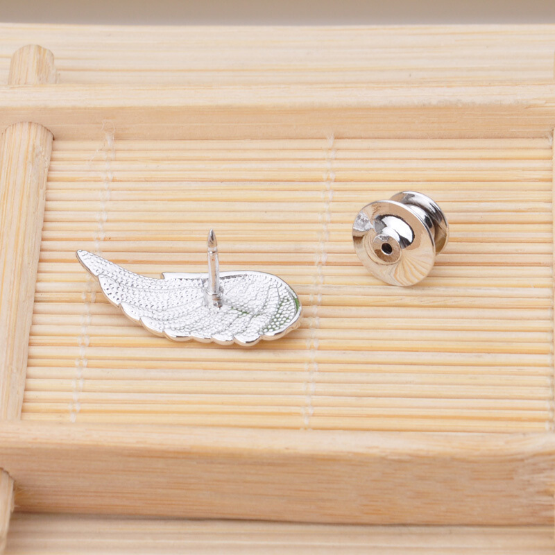 Copper Wing Collar Pin, picture 4 of 4
