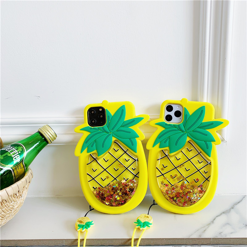 Decompression quicksand pineapple phone case - Image 9