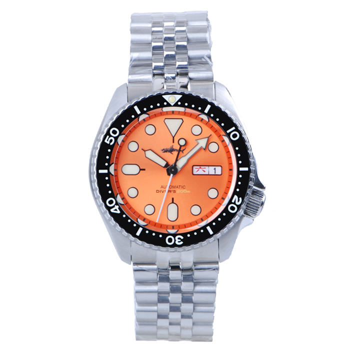 Men’s Automatic Diving Watch NH36A Sapphire Glass 200M Waterproof C3 Luminous - Picture 4 of 5