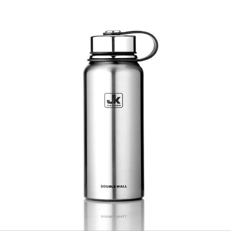 Vacuum insulated stainless steel vacuum flask - Natural Color