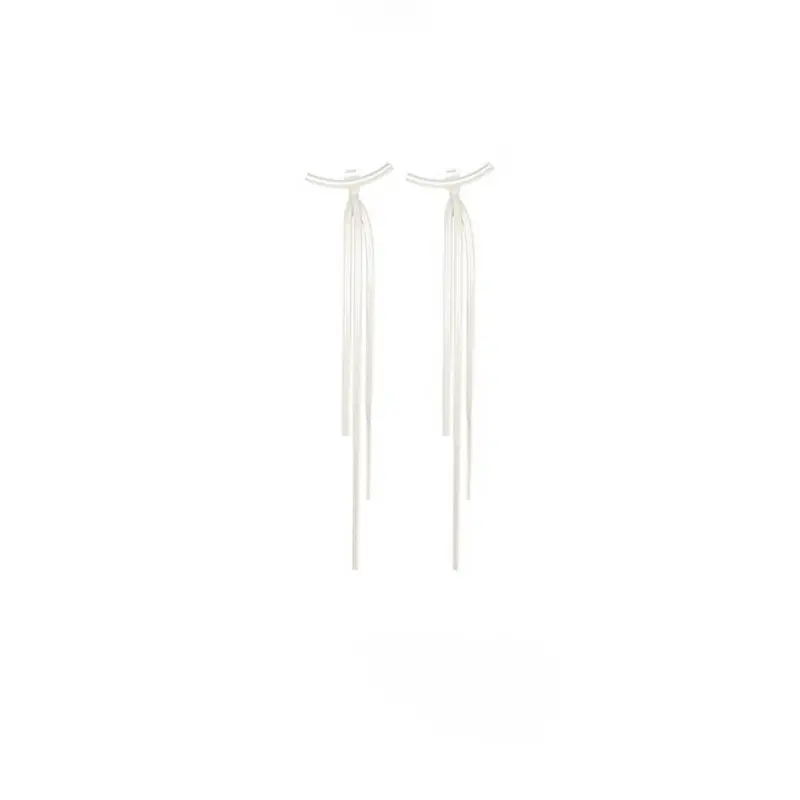 Tassel long earrings