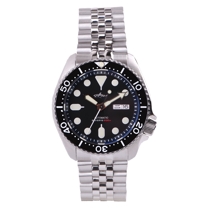 Men’s Automatic Diving Watch NH36A Sapphire Glass 200M Waterproof C3 Luminous - Picture 1 of 5