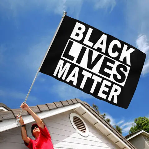 Anti-racism Demonstration Flag