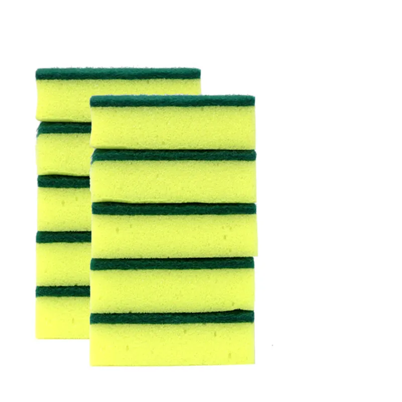 Housework cleaning bamboo brush - Square 10Pcs