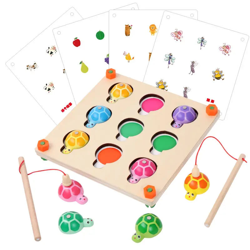 Fishing turtle memory game