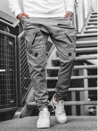 Pocket Muscle Brothers Men's Sports Pants Casual Pants