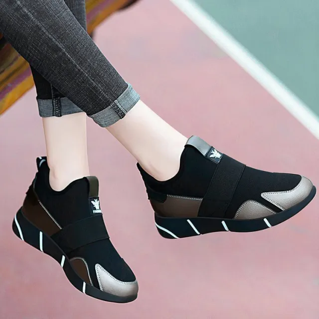 Casual platform sneakers Gold - Shop at LoveMi