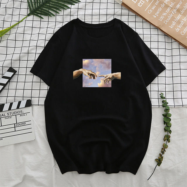 Adam's hand cotton T-shirt