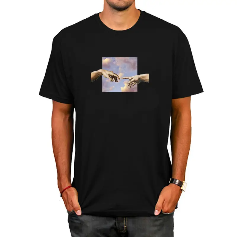 Adam's hand cotton T-shirt
