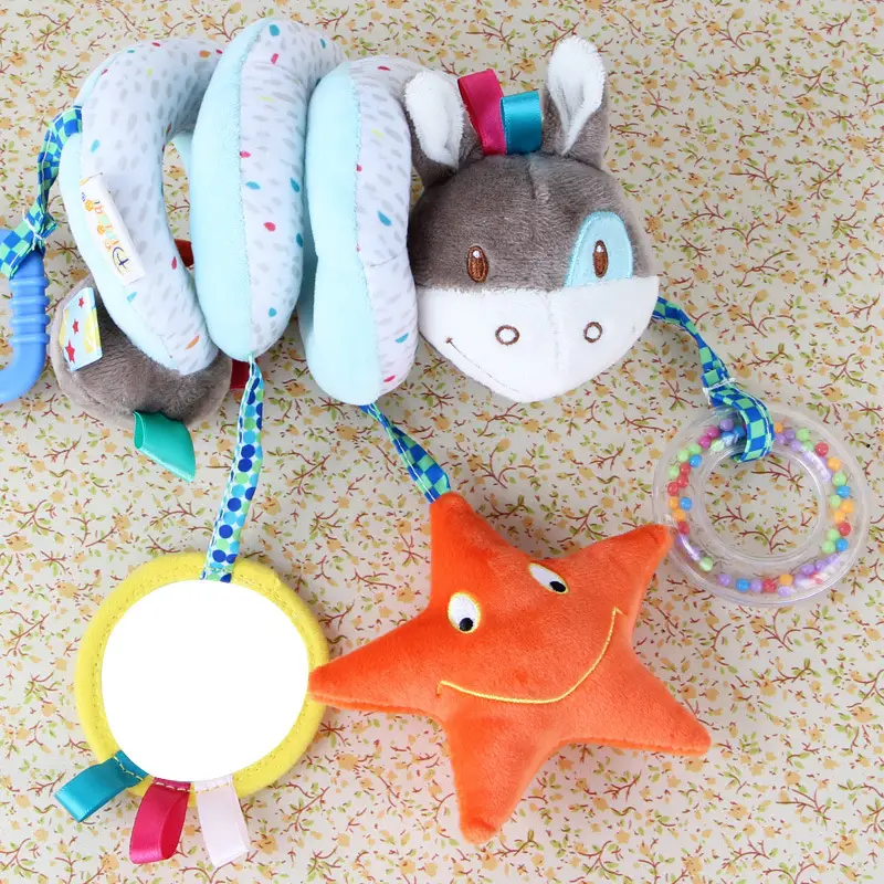 Puzzle early education animal bed around