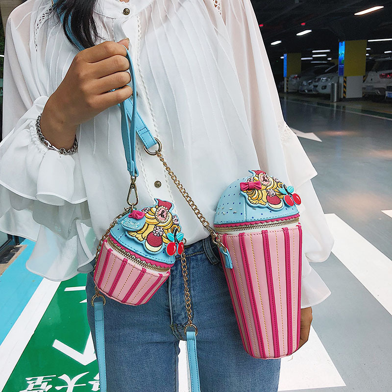Ice cream messenger bag