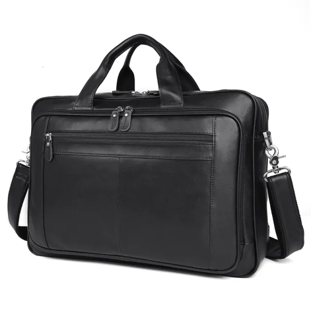 Men's leather briefcase Black - Shop at LoveMi