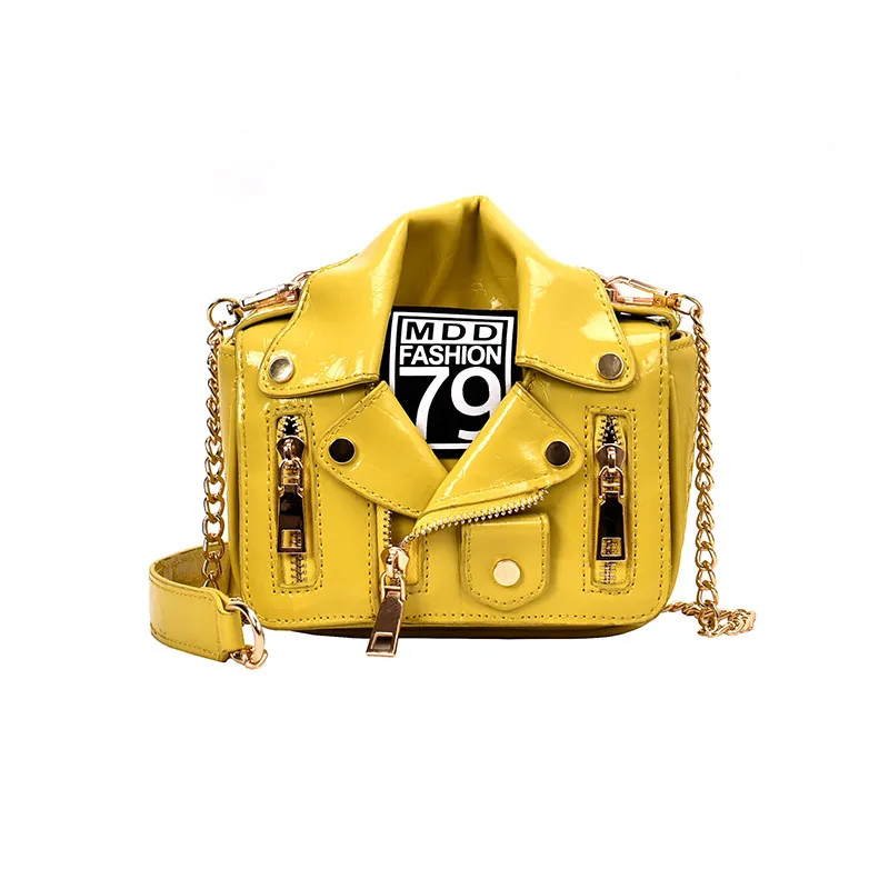 Jacket messenger bag - Yellow