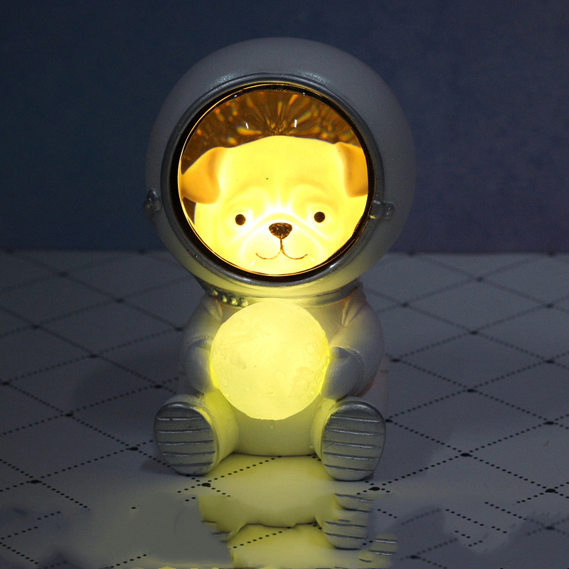 Starry sky animal atmosphere night light