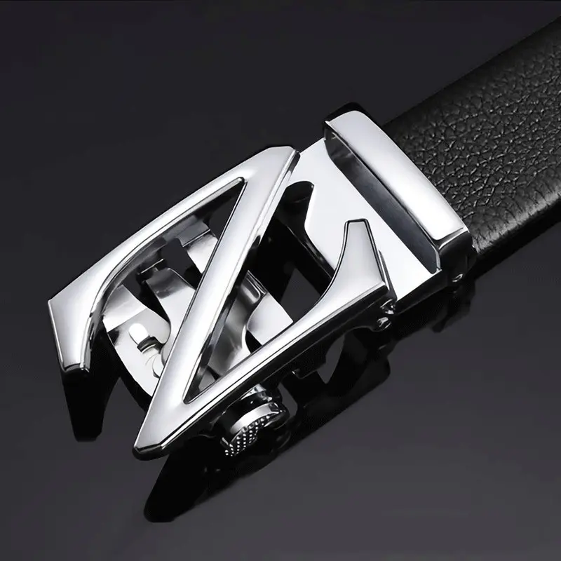 Men's Leather Belt Top Layer