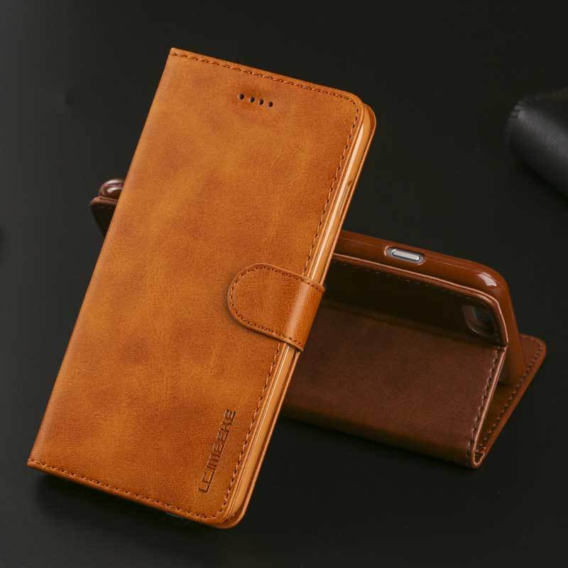 Calfskin retro flip wallet phone holster - Image 2