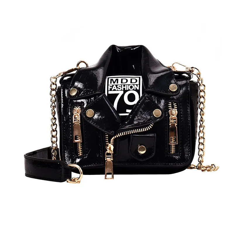 Jacket messenger bag - Black