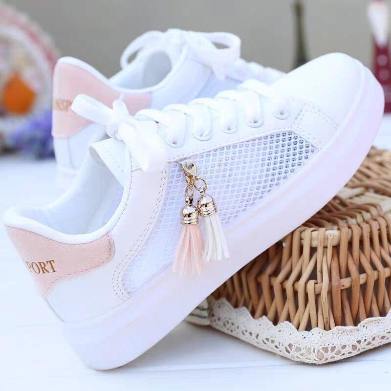 Mesh Cross-Strap Sneakers, picture 5 of 6