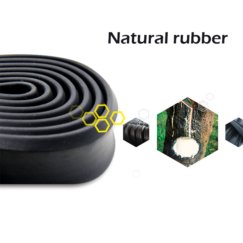 Car front lip anti-collision rubber strip