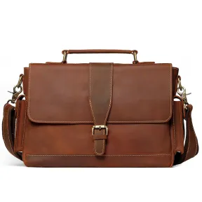 Detailed texture of the Italian leather