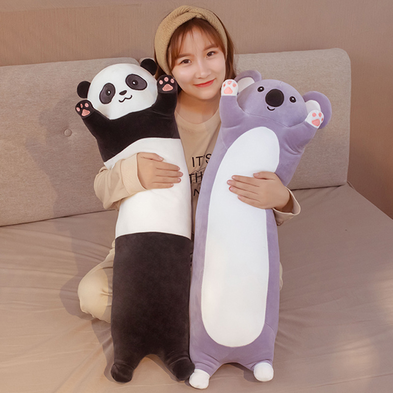 Plush long pillow