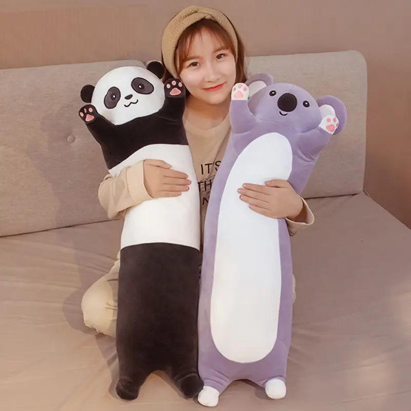 Plush long pillow