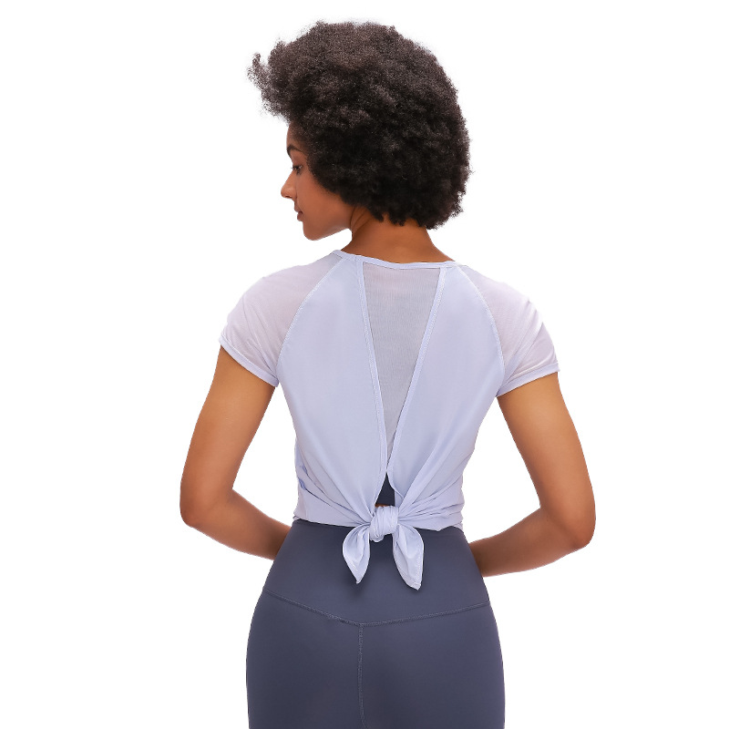 Mesh beautiful back T-shirt