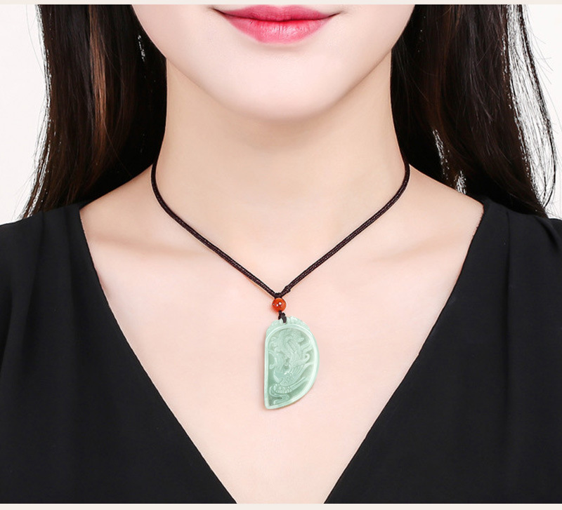 Dragon and Phoenix couple necklace