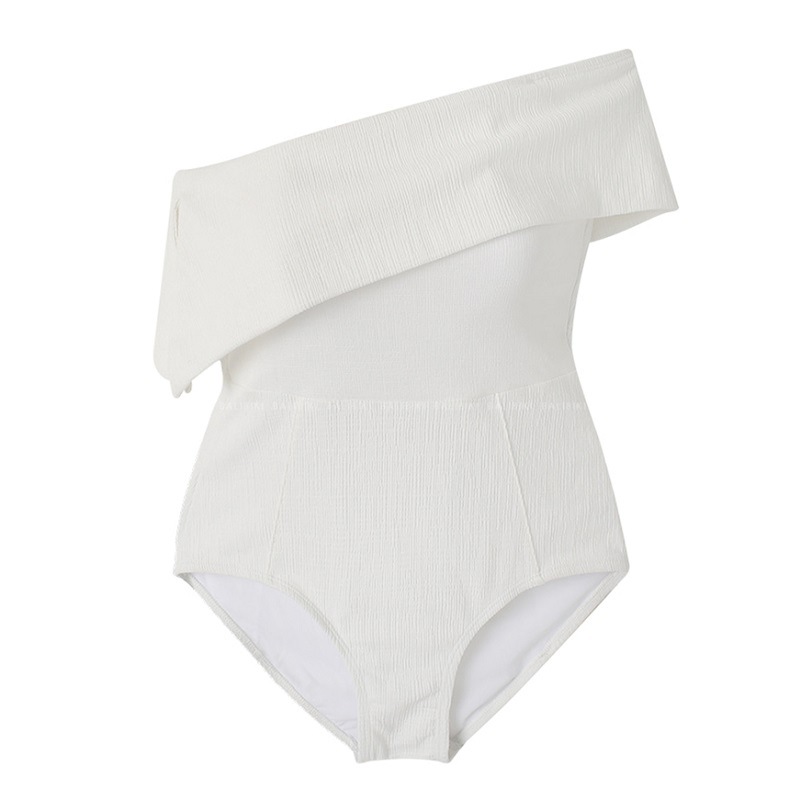 Women's one-shoulder swimsuit
