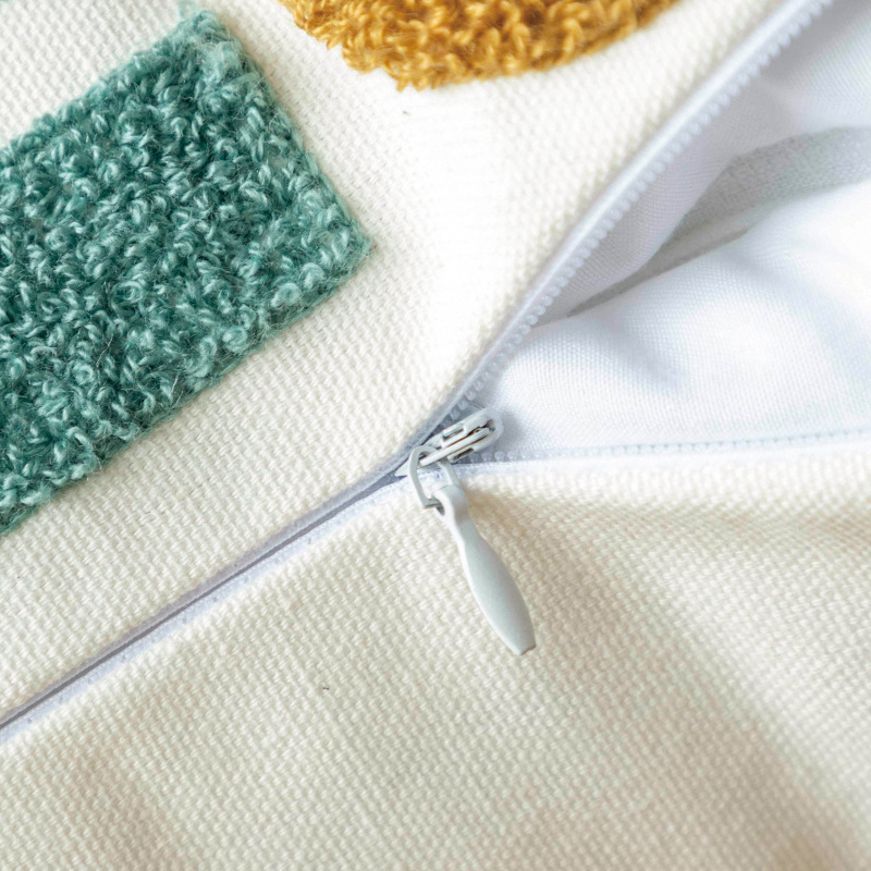 Cotton canvas cushion and pillowcase