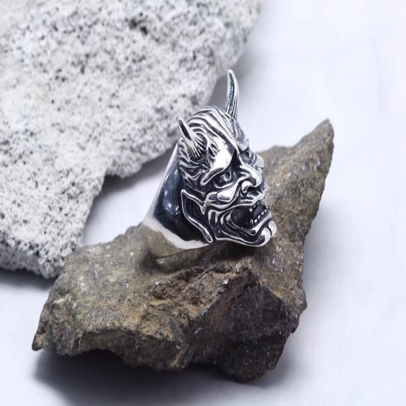 Thai silver vintage personalized ring bracelet