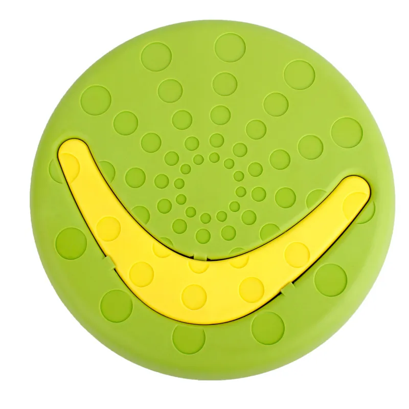 Pet Throwing Training Drop Resistant Bite Resistant UFO Toy - Green