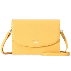 Magnetic crossbody bag - Yellow - View 1