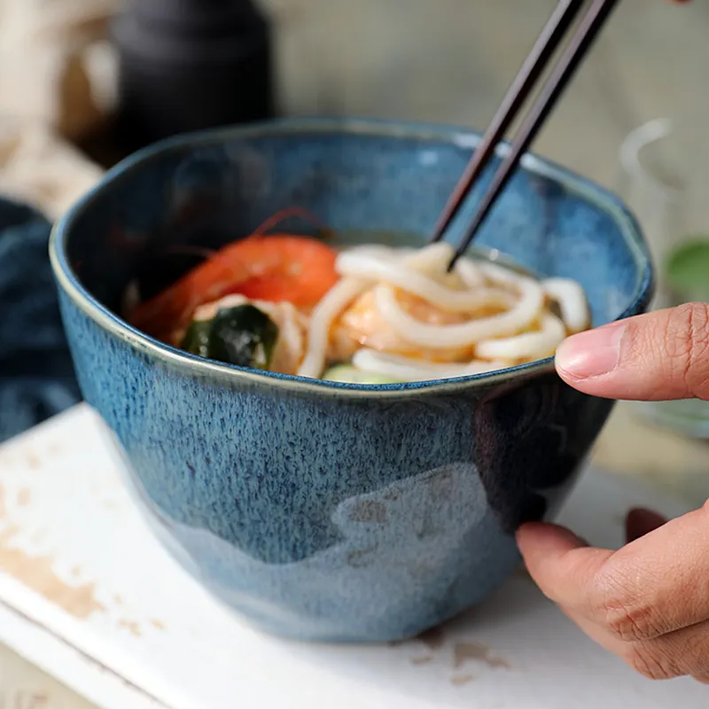 Creative ceramic tableware - Sapphire Blue